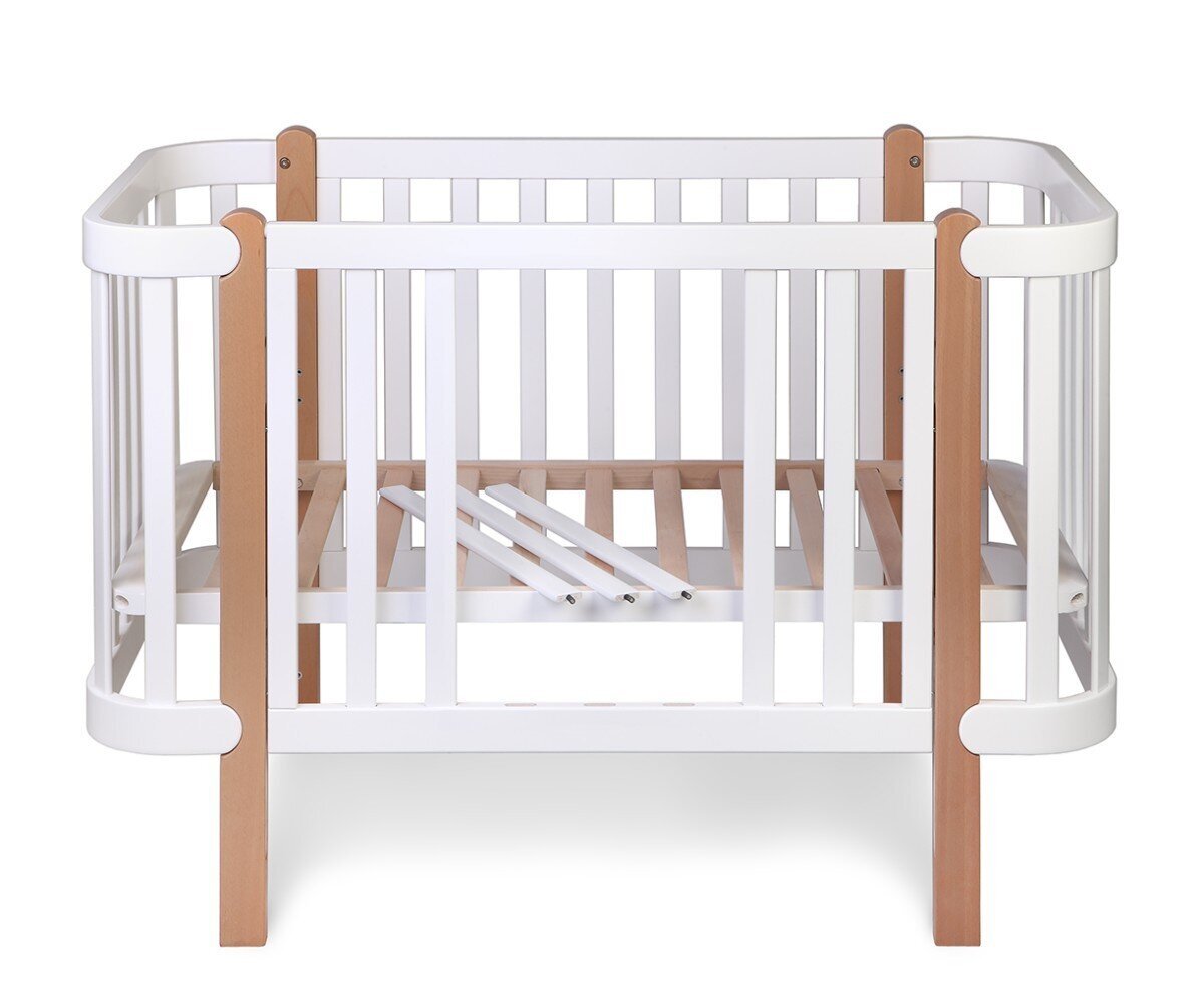 Bērnu gulta 60x120 + matracis cena un informācija | Zīdaiņu gultas | 220.lv