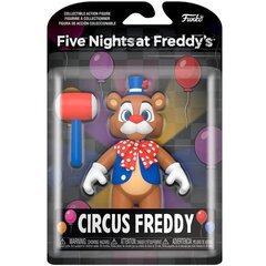 Figūra Piecas nakts Freddys cirkā Fredijs 12,5cm cena un informācija | Rotaļlietas zēniem | 220.lv