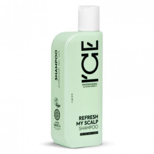 Ice by Natura Siberica galvas ādu atjaunojošs šampūns Refresh My Scalp, 250 ml cena un informācija | Šampūni | 220.lv
