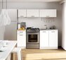 Virtuves mēbeļu komplekts Akord Oliwia G1 1.8M, balts cena un informācija | Virtuves komplekti | 220.lv