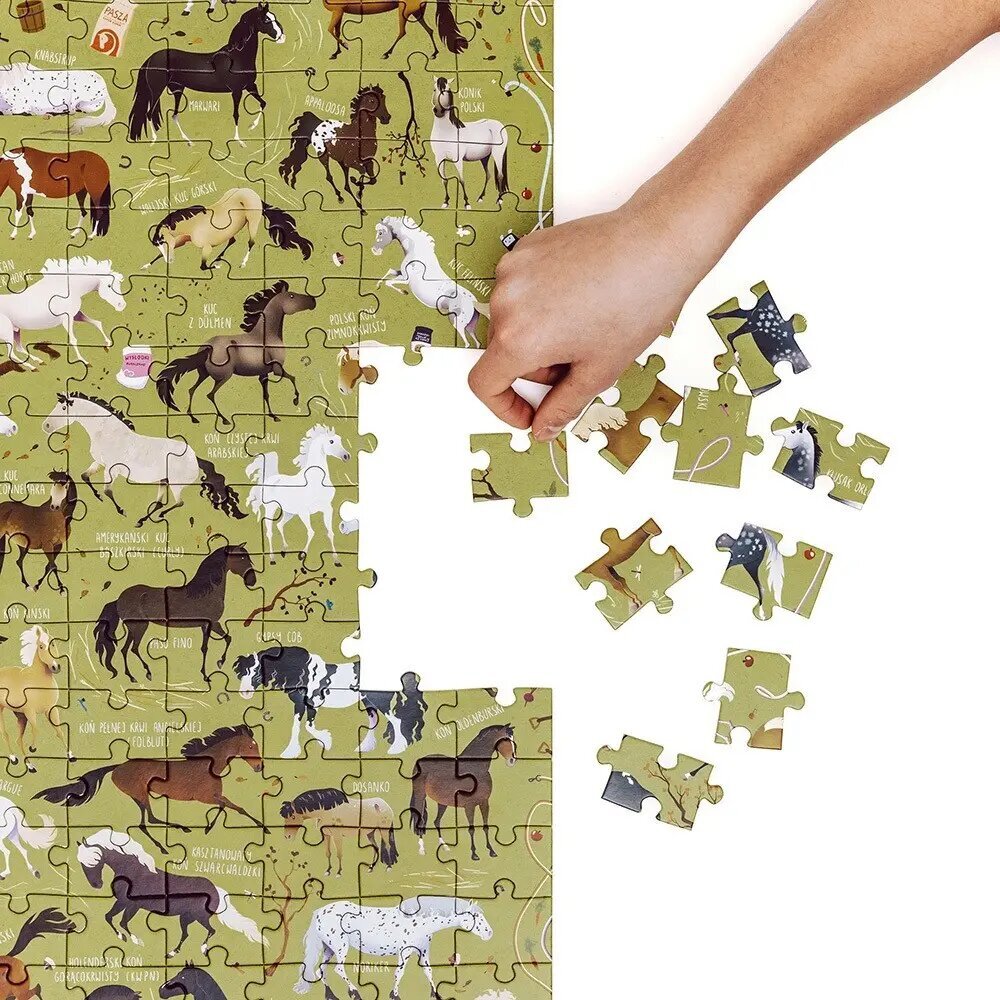 Puzzle 200 gabali Puzzlove - Zirgi cena un informācija | Puzles, 3D puzles | 220.lv