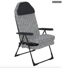 Patio krēsls 2in1 L145-06PB cena un informācija | Sauļošanās krēsli | 220.lv