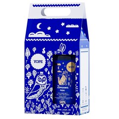 Komplekts Yope set Winter Night: barojošs ķermeņa losjons, 200 ml + dušas želeja, 400 ml cena un informācija | Ķermeņa krēmi, losjoni | 220.lv