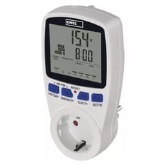 Счетчик электроэнергии Emos P5822 цена и информация | Таймеры, термостаты | 220.lv