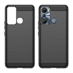 Carbon Case для Samsung Galaxy A6 ( A6 2018 ) черный цена и информация | Чехлы для телефонов | 220.lv