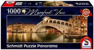 Puzle 1000 gab. Voss Rialto Bridge/Venēcija cena un informācija | Puzles, 3D puzles | 220.lv