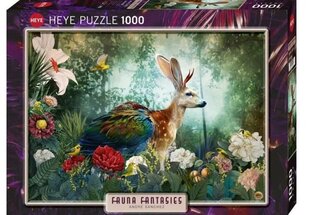 Jigsaw puzzle 1000 gabali Jackalope cena un informācija | Puzles, 3D puzles | 220.lv