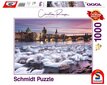 Puzzle Premium Quality 1000 gabali Christian Ringer Prāgas gulbji cena un informācija | Puzles, 3D puzles | 220.lv