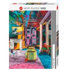 Puzzle 1000 gab. Istaba ar vilni cena un informācija | Puzles, 3D puzles | 220.lv