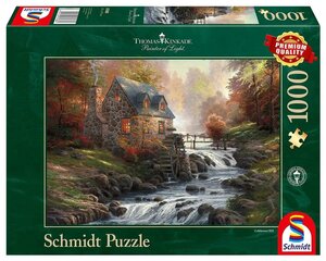 Puzzle Premium Quality 1000 gabali Thomas Kinkade vecā dzirnavās цена и информация | Пазлы | 220.lv