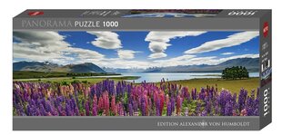 Puzle 1000 gabali Tekapo ezers cena un informācija | Puzles, 3D puzles | 220.lv