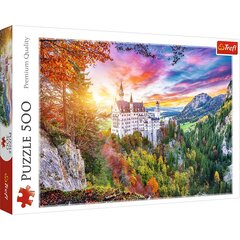 TREFL Puzle Neuschwanstein pils, 500 gab. цена и информация | Пазлы | 220.lv