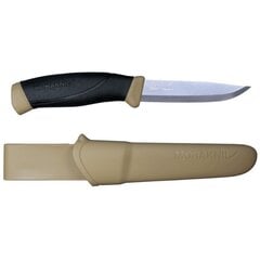 Morakniv® Companion (S), tuksnesis, nerūsējošais tērauds cena un informācija | Rokas instrumenti | 220.lv