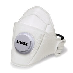 Маска для лица UVEX Silv-Air Premium 5310 FFP3, складная маска с клапаном цена и информация | Защита головы | 220.lv