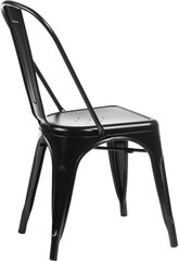 Ēdamistabas krēsls Paris D2.Design, melns цена и информация | Стулья для кухни и столовой | 220.lv