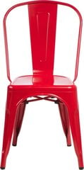 Ēdamistabas krēsls Paris D2.Design, sarkans cena un informācija | Virtuves un ēdamistabas krēsli | 220.lv