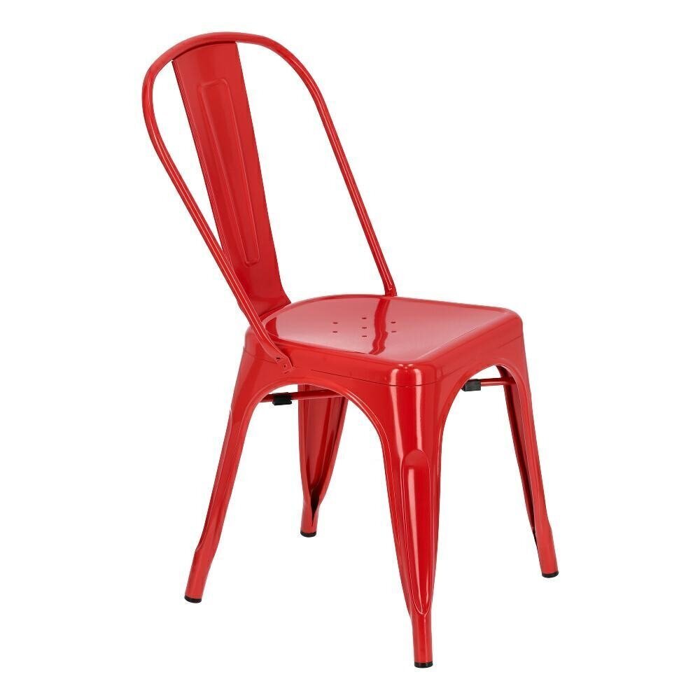 Ēdamistabas krēsls Paris D2.Design, sarkans цена и информация | Virtuves un ēdamistabas krēsli | 220.lv