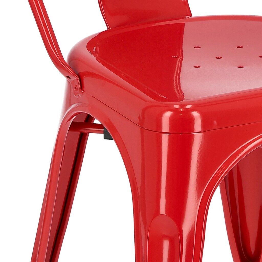 Ēdamistabas krēsls Paris D2.Design, sarkans cena un informācija | Virtuves un ēdamistabas krēsli | 220.lv