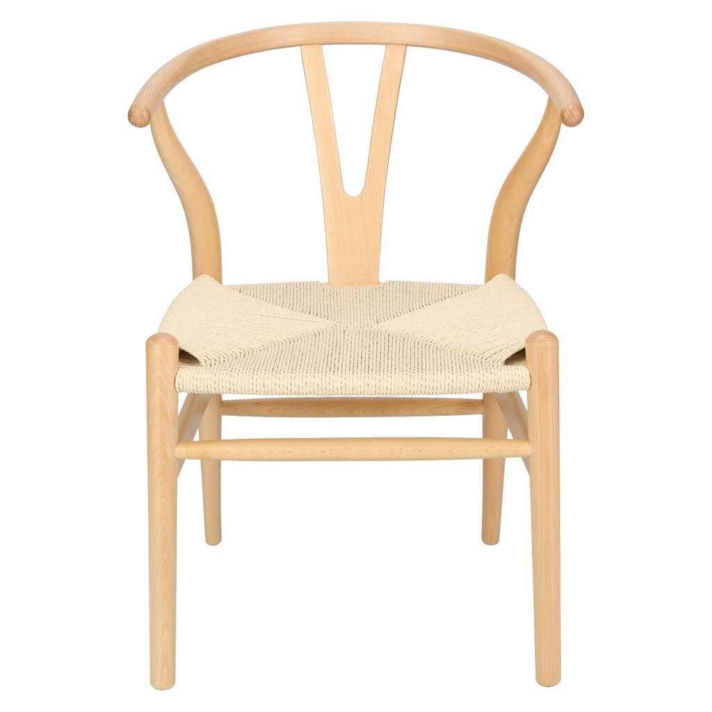 Ēdamistabas krēsls Wicker Color D2.Design, brūns cena un informācija | Virtuves un ēdamistabas krēsli | 220.lv