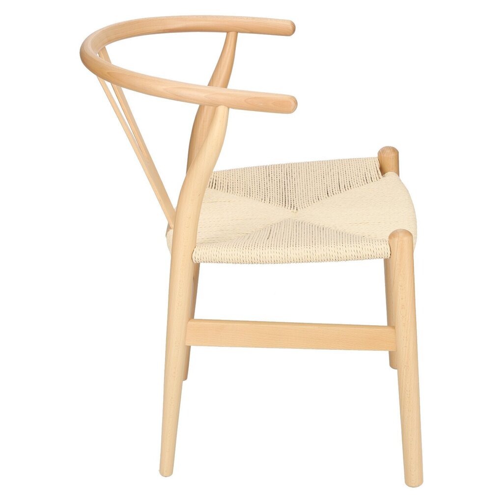 Ēdamistabas krēsls Wicker Color D2.Design, brūns cena un informācija | Virtuves un ēdamistabas krēsli | 220.lv