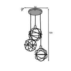 Piekarināmā lampa Olinto цена и информация | Люстры | 220.lv