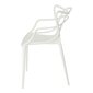 Ēdamistabas krēsls Lexi D2.Design, balts cena un informācija | Virtuves un ēdamistabas krēsli | 220.lv