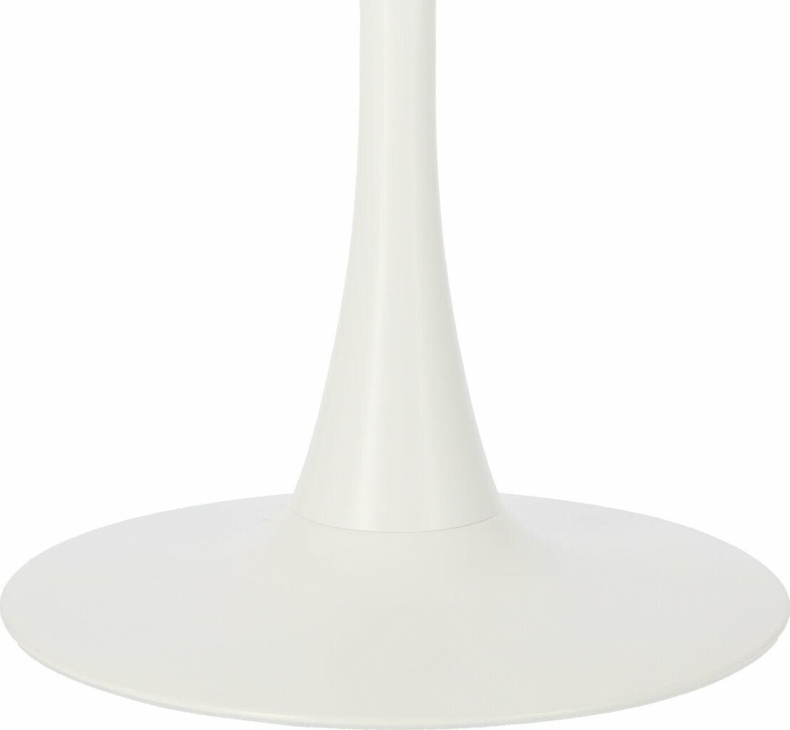 Ēdamistabas galds Skinny White Simplet, 60 cm, balts cena un informācija | Virtuves galdi, ēdamgaldi | 220.lv