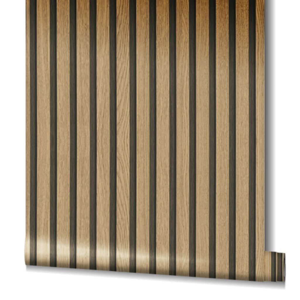 Noordwand tapetes Botanica Wooden Slats, brūns цена и информация | Tapetes | 220.lv