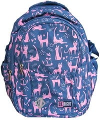 Рюкзак школьный St.Right Lazy Cats BP01, 23 л цена и информация | Школьные рюкзаки, спортивные сумки | 220.lv