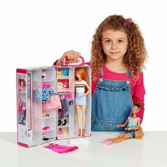 Barbie drēbju skapis koferis Klein 5801 цена и информация | Игрушки для девочек | 220.lv