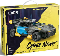 Konstruktors Cada Cyberpunk Night policijas automašīna Wild Wolf C62002W, 1176 gab. цена и информация | Конструкторы и кубики | 220.lv