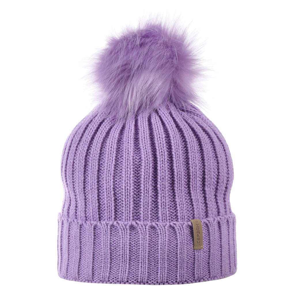 Icepeak cepure HAZEN, lavandas krāsas cena un informācija | Sieviešu cepures | 220.lv