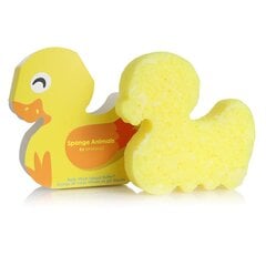 Спонж для тела, пропитанный гелем для душа Spongelle Animal Kids Duck цена и информация | Масла, гели для душа | 220.lv