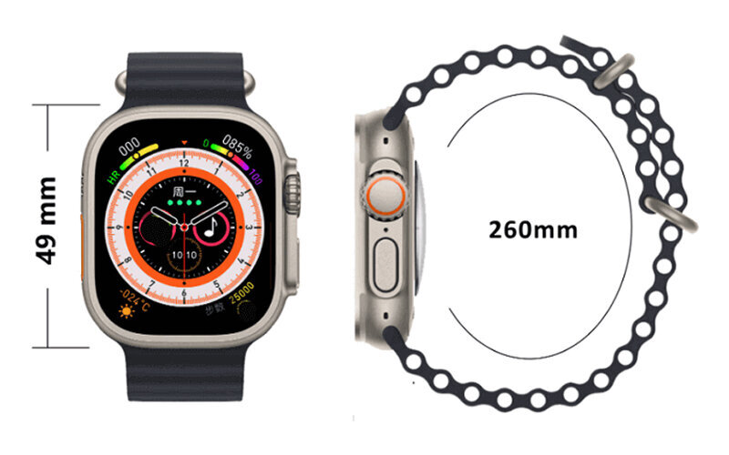 ‎GT6 Ultra Series 8 Green cena un informācija | Viedpulksteņi (smartwatch) | 220.lv