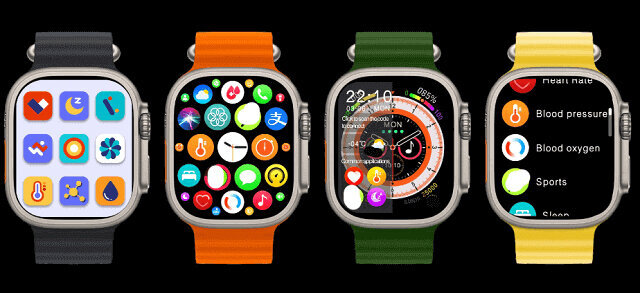 ‎GT6 Ultra Series 8 Green cena un informācija | Viedpulksteņi (smartwatch) | 220.lv