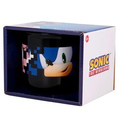 Sonic of Hedgehog krūze 400ml cena un informācija | Datorspēļu suvenīri | 220.lv