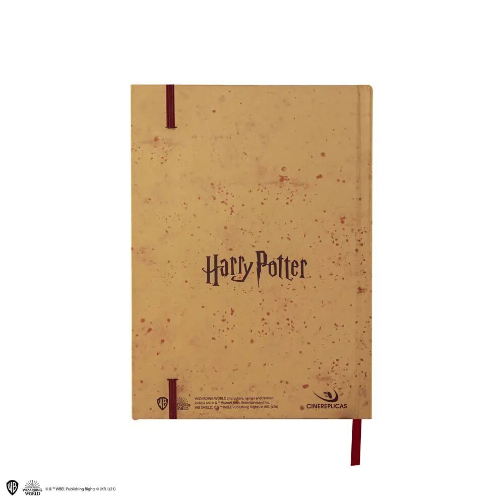 Harry Potter A5 Marauder's Map cena un informācija | Datorspēļu suvenīri | 220.lv