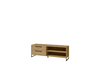 ТВ столик ADRK Furniture Aria, коричневый цвет цена и информация | Тумбы под телевизор | 220.lv