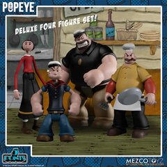 Popeye 5 punktu darbības figūriņas Deluxe Box Set 9 cm цена и информация | Игрушки для мальчиков | 220.lv