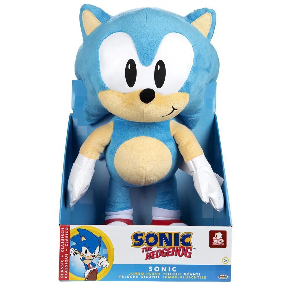 Sonic of Hedgehog Sonic plīša rotaļlieta 50cm цена и информация | Mīkstās (plīša) rotaļlietas | 220.lv