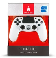 Spartan Gear — проводной контроллер Hoplite (совместимый с ПК и playstation 4) (цвет: белый) цена и информация | Джойстики | 220.lv