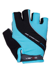 Велоперчатки Vivo серый/голубой, размер S цена и информация | Велосипедные перчатки | 220.lv