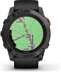 Garmin Fenix 7X Pro Solar Slate Grey 010-02778-01 cena un informācija | Viedpulksteņi (smartwatch) | 220.lv