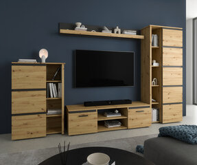 Секция ADRK Furniture Faren, коричневый/серый цвет цена и информация | Секции | 220.lv