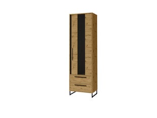 Витрина ADRK Furniture Aria 200, коричневый/черный цвет цена и информация | Витрины, серванты | 220.lv