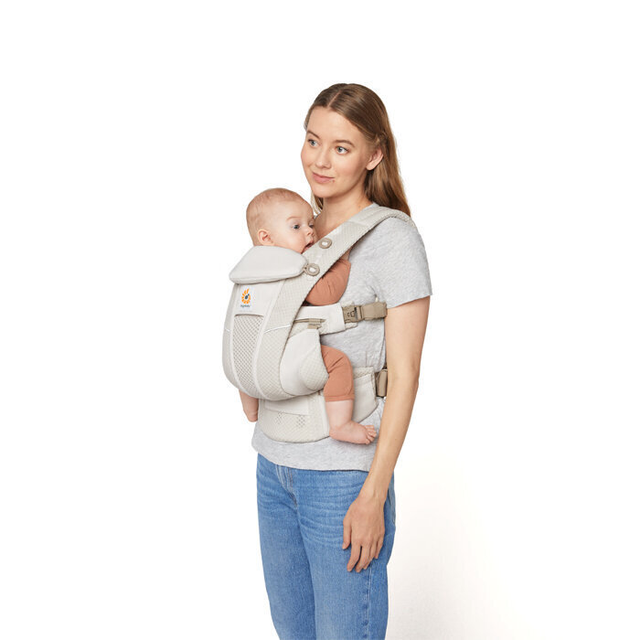 Ergobaby ķengursoma Omni Breeze, natural beige цена и информация | Slingi, ķengursomas | 220.lv