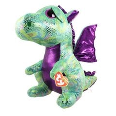 Plīša rotaļlieta TY Beanie Boos Cinder the Dragon, 40 cm cena un informācija | Mīkstās (plīša) rotaļlietas | 220.lv