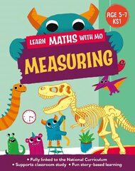 Learn Maths with Mo: Measuring cena un informācija | Grāmatas pusaudžiem un jauniešiem | 220.lv