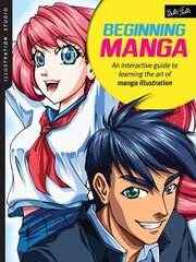 Illustration Studio: Beginning Manga: An interactive guide to learning the art of manga illustration цена и информация | Книги о питании и здоровом образе жизни | 220.lv