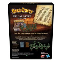 HeroQuest Galda Spēle Expansion Kellar Keep Quest Pack angļu cena un informācija | Galda spēles | 220.lv